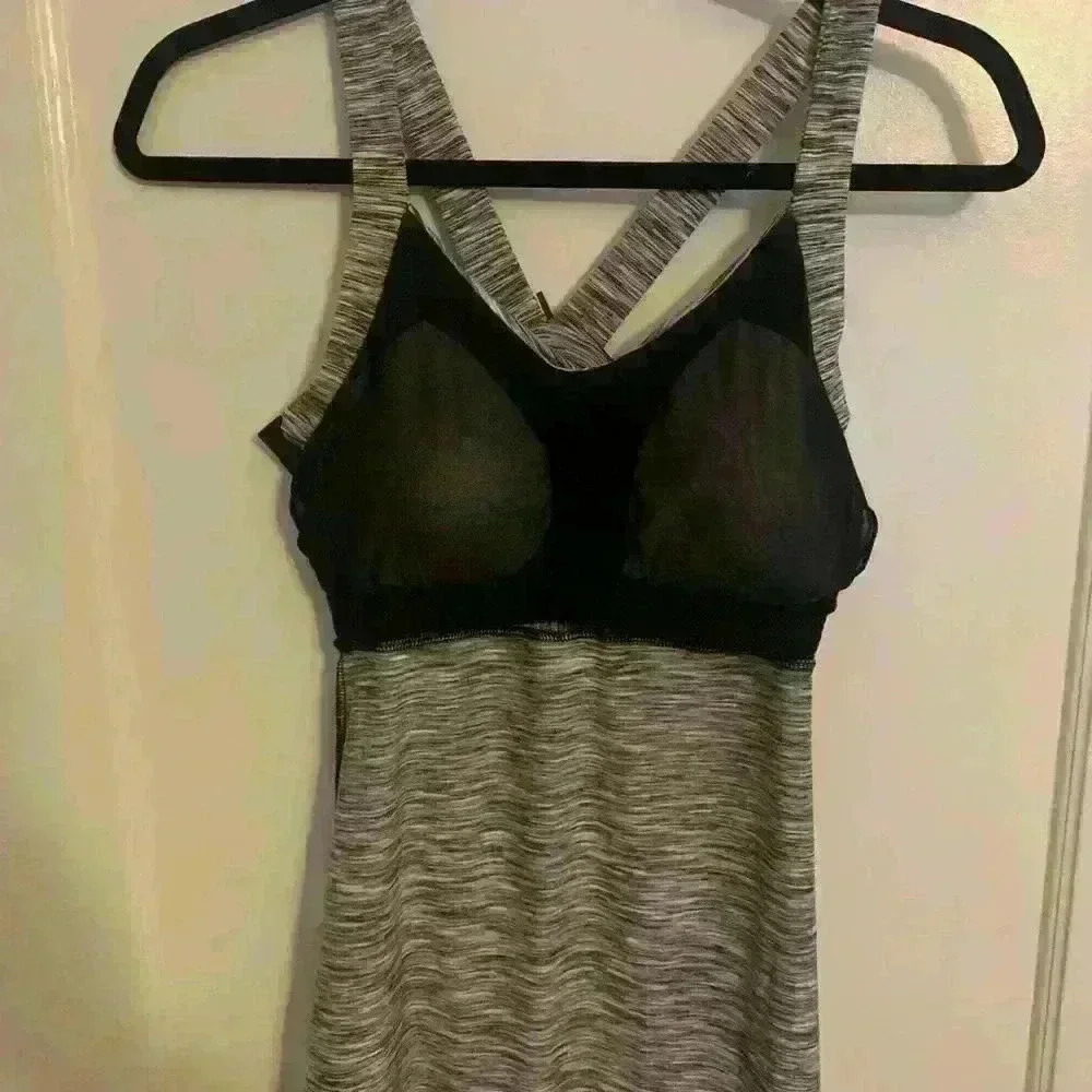 PrAna Opal Amaya Space Dye Racerback Tank Dress, Womens Size Small - Picture 10 of 10